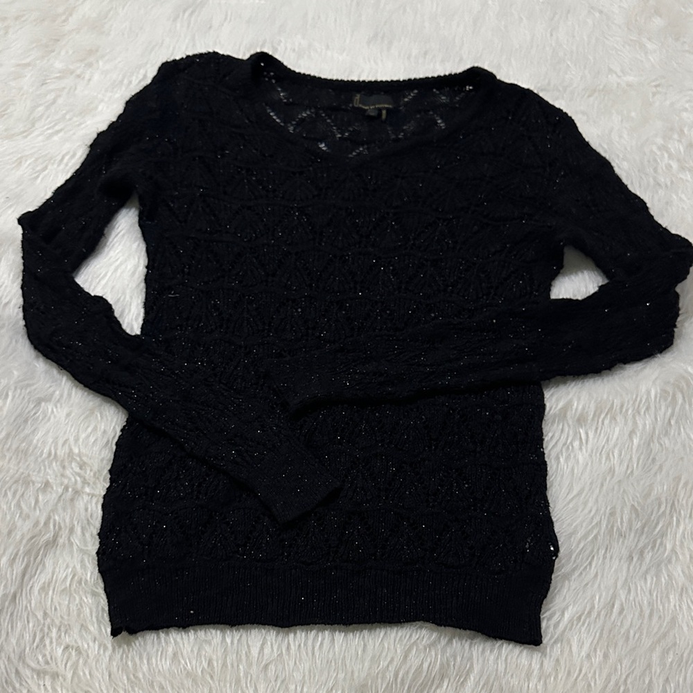 i jeans by Buffalo Black Crew Neck Sweater